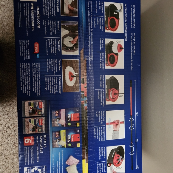 O-Cedar EasyWring Spin Mop System - Picture 2 of 2